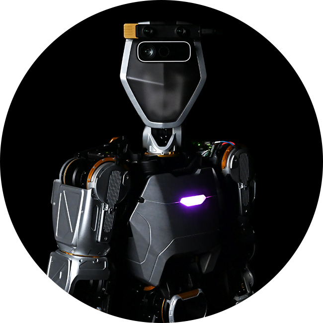 The bipedal humanoid robot named phoenix.